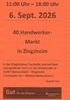Flyer 40. Zingsheimer Handwerkermarkt